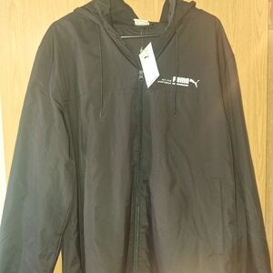 Puma Black Hooded Jacket